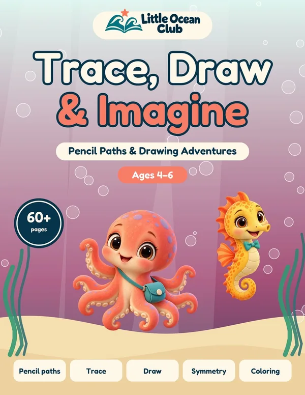 Trace, Draw & Imagine cover