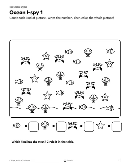 Preview of Ocean I-Spy Counting